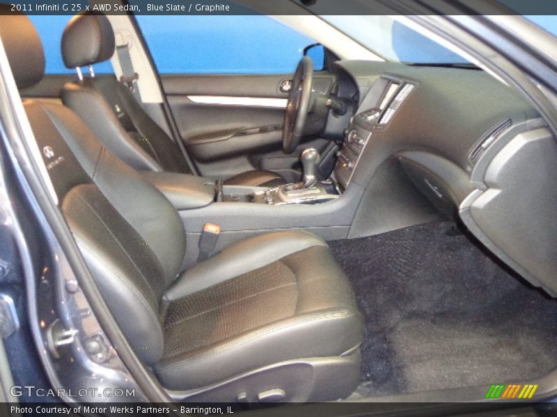 Blue Slate / Graphite 2011 Infiniti G 25 x AWD Sedan
