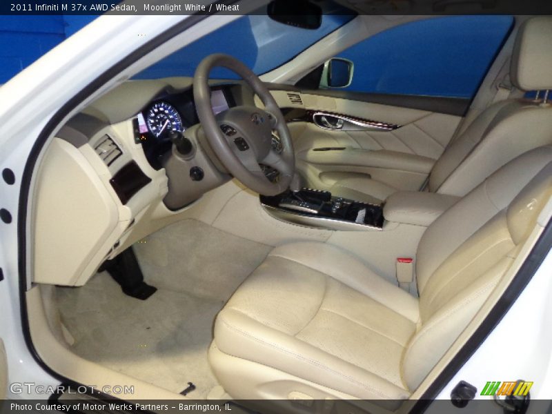 Moonlight White / Wheat 2011 Infiniti M 37x AWD Sedan