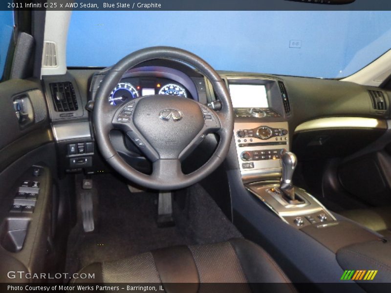 Blue Slate / Graphite 2011 Infiniti G 25 x AWD Sedan
