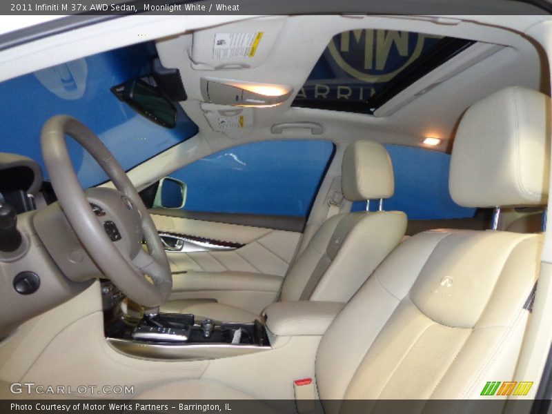 Moonlight White / Wheat 2011 Infiniti M 37x AWD Sedan