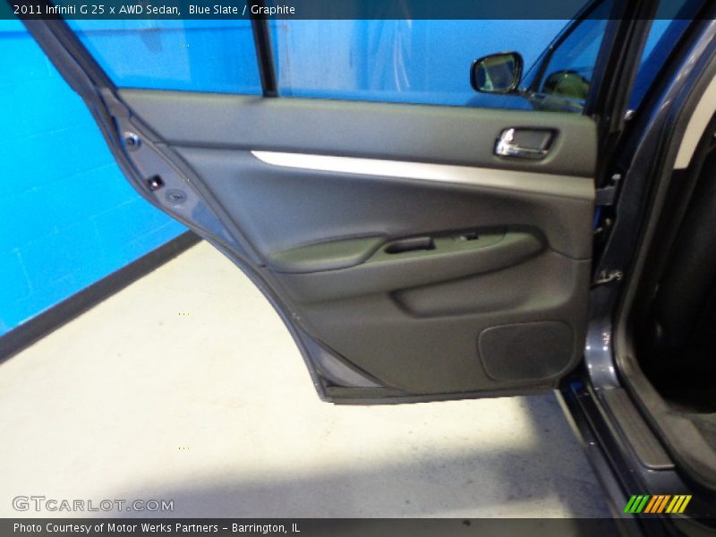 Blue Slate / Graphite 2011 Infiniti G 25 x AWD Sedan