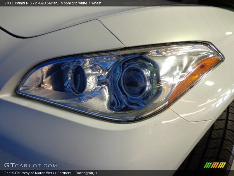 Moonlight White / Wheat 2011 Infiniti M 37x AWD Sedan