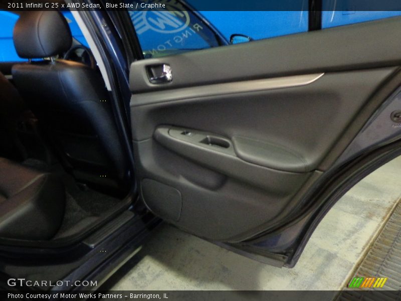 Blue Slate / Graphite 2011 Infiniti G 25 x AWD Sedan