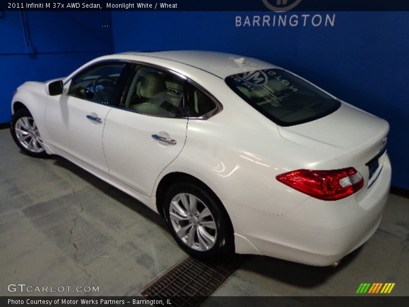 Moonlight White / Wheat 2011 Infiniti M 37x AWD Sedan