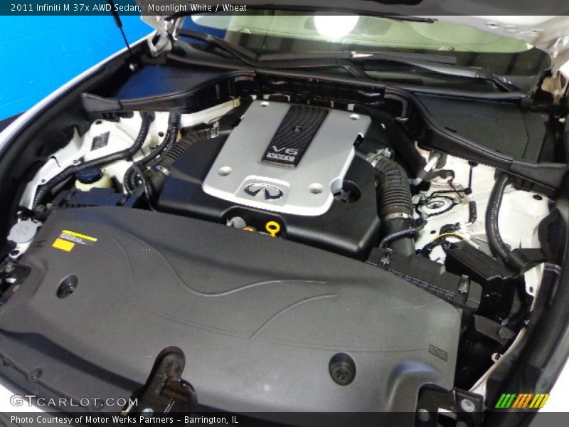 Moonlight White / Wheat 2011 Infiniti M 37x AWD Sedan