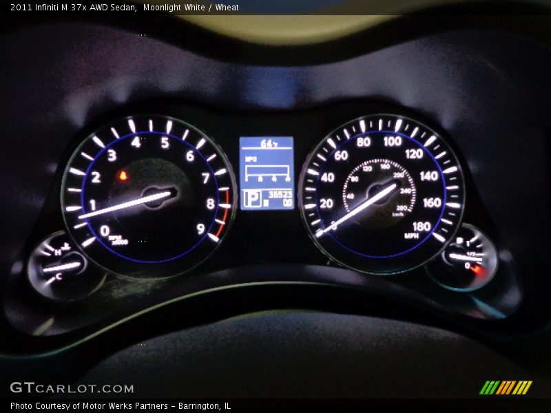 Moonlight White / Wheat 2011 Infiniti M 37x AWD Sedan