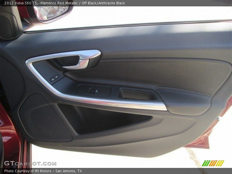 Flamenco Red Metallic / Off Black/Anthracite Black 2012 Volvo S60 T5