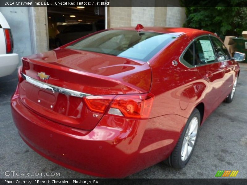 Crystal Red Tintcoat / Jet Black 2014 Chevrolet Impala LT