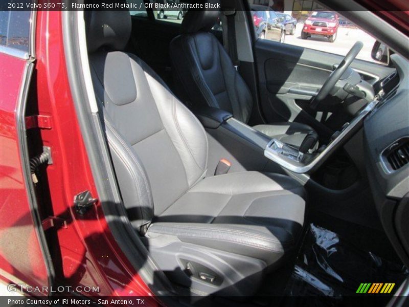 Flamenco Red Metallic / Off Black/Anthracite Black 2012 Volvo S60 T5