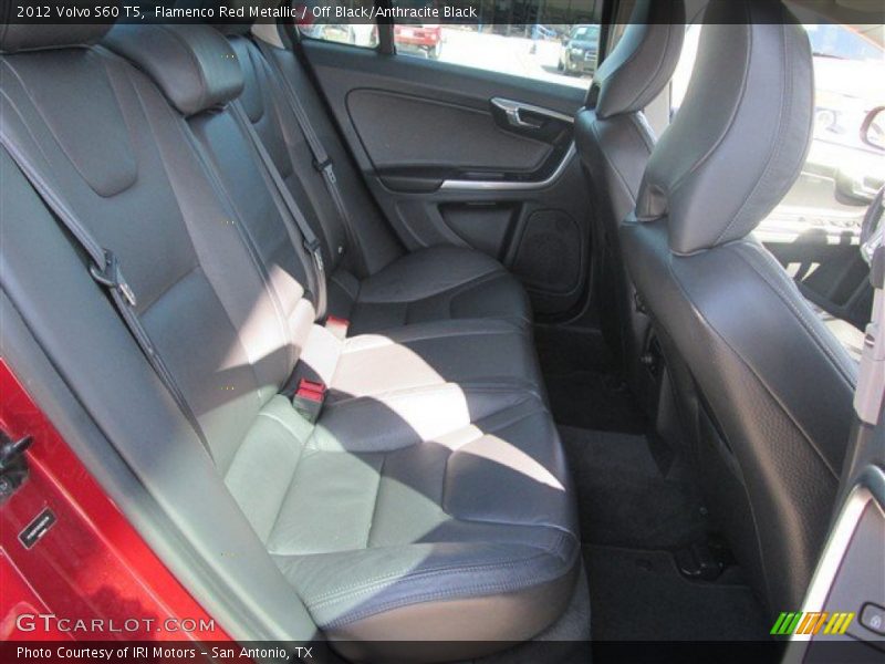 Flamenco Red Metallic / Off Black/Anthracite Black 2012 Volvo S60 T5
