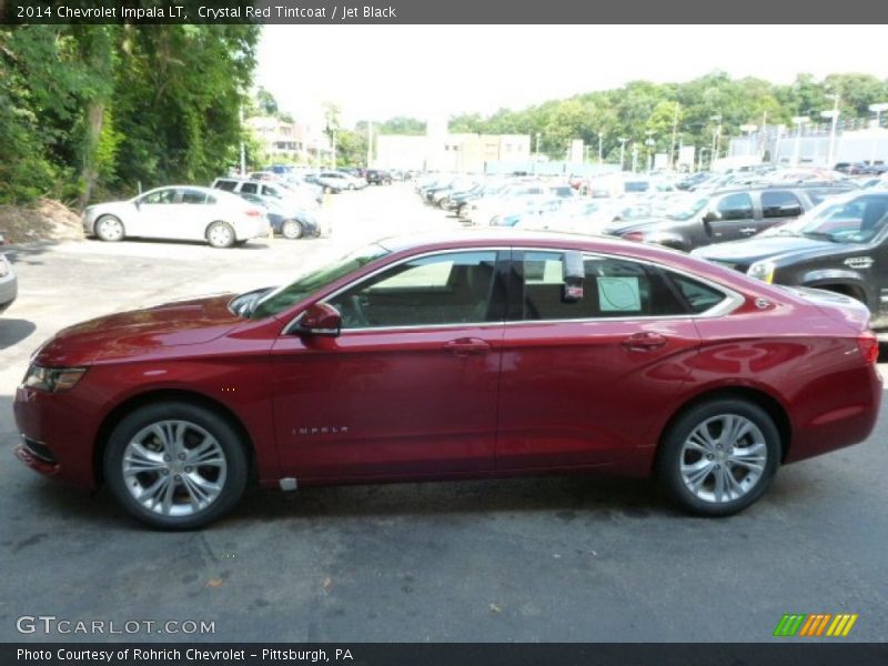 Crystal Red Tintcoat / Jet Black 2014 Chevrolet Impala LT