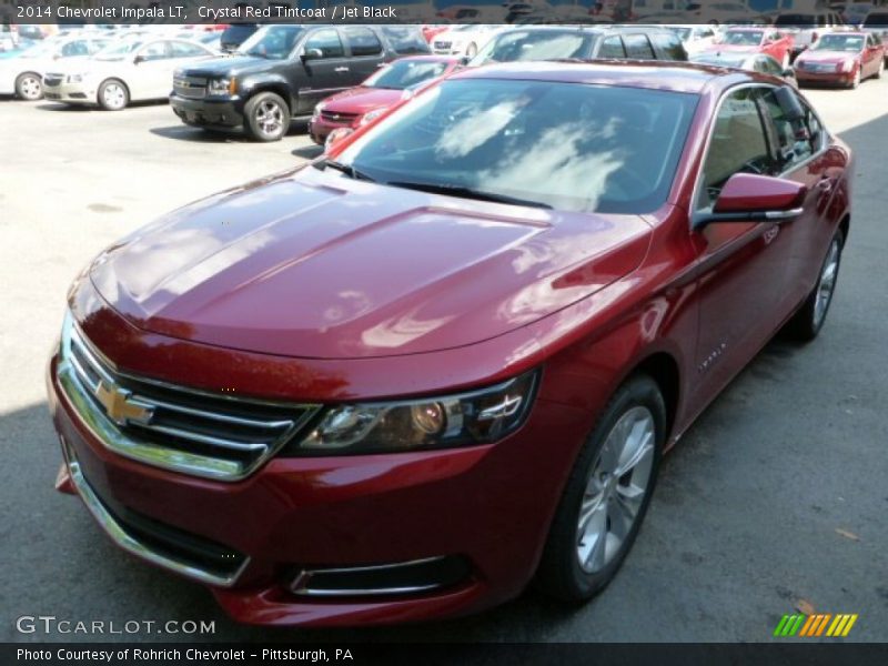 Crystal Red Tintcoat / Jet Black 2014 Chevrolet Impala LT