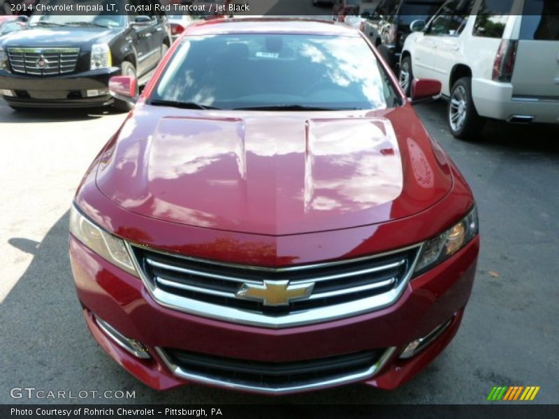 Crystal Red Tintcoat / Jet Black 2014 Chevrolet Impala LT