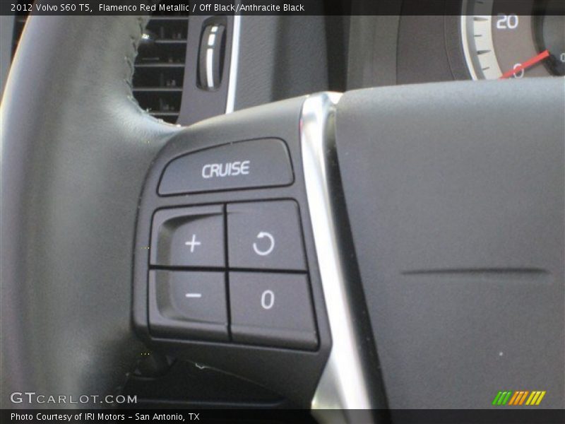 Flamenco Red Metallic / Off Black/Anthracite Black 2012 Volvo S60 T5
