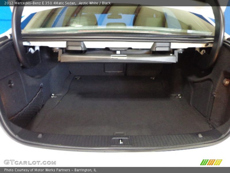 Arctic White / Black 2012 Mercedes-Benz E 350 4Matic Sedan