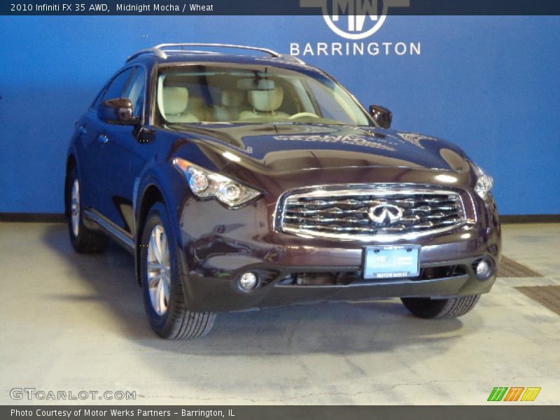 Midnight Mocha / Wheat 2010 Infiniti FX 35 AWD