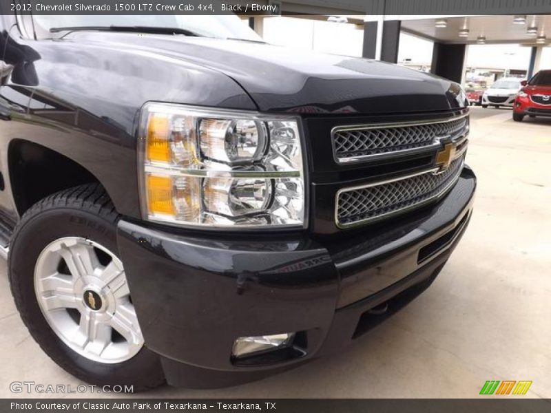 Black / Ebony 2012 Chevrolet Silverado 1500 LTZ Crew Cab 4x4
