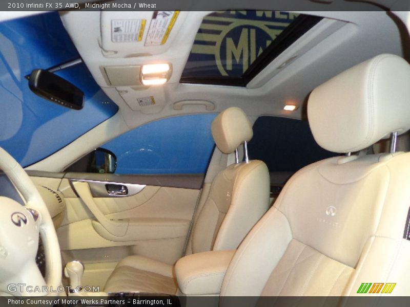 Midnight Mocha / Wheat 2010 Infiniti FX 35 AWD