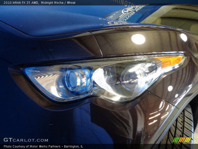 Midnight Mocha / Wheat 2010 Infiniti FX 35 AWD