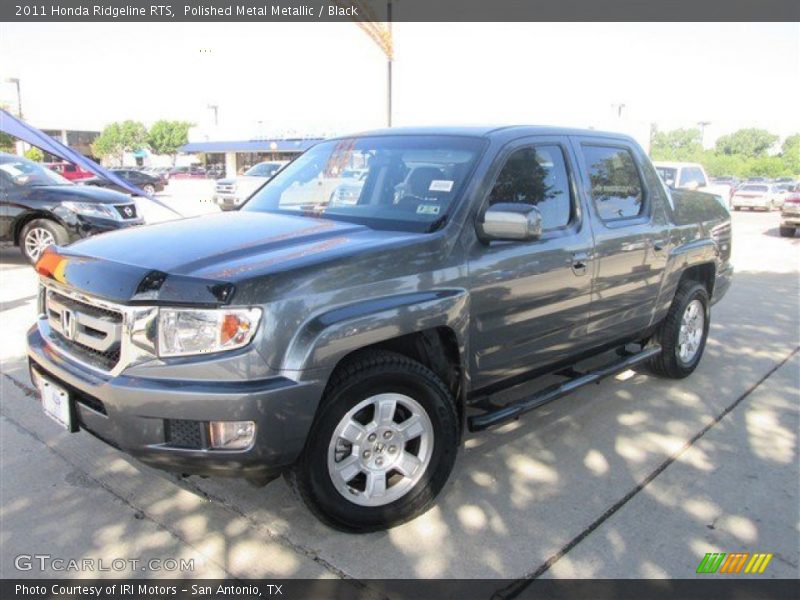 Polished Metal Metallic / Black 2011 Honda Ridgeline RTS