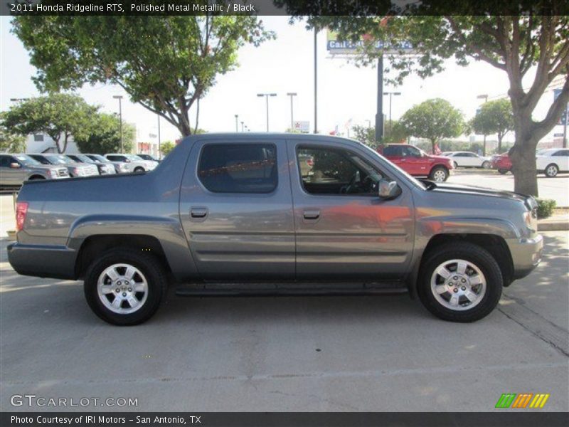 Polished Metal Metallic / Black 2011 Honda Ridgeline RTS