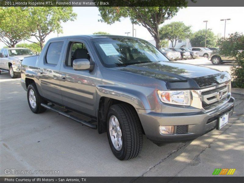 Polished Metal Metallic / Black 2011 Honda Ridgeline RTS