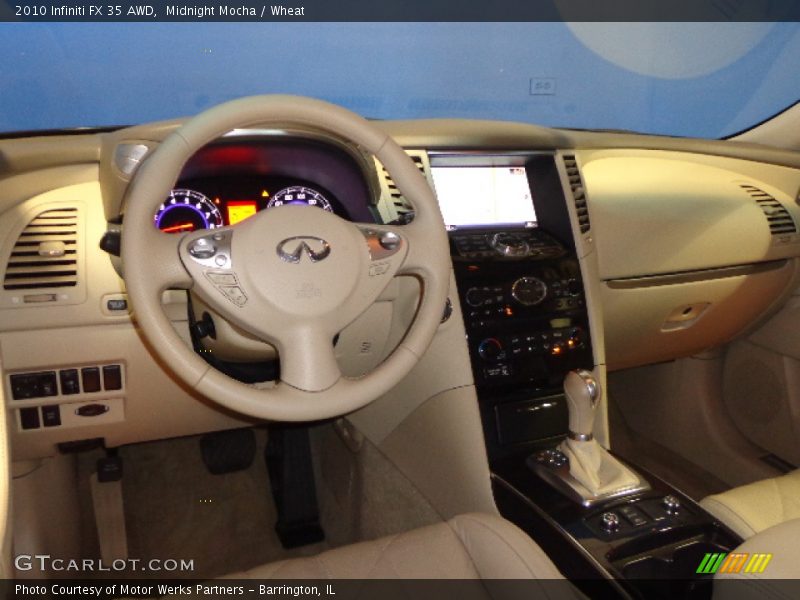 Midnight Mocha / Wheat 2010 Infiniti FX 35 AWD