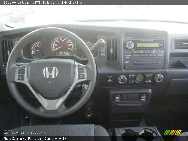 Polished Metal Metallic / Black 2011 Honda Ridgeline RTS