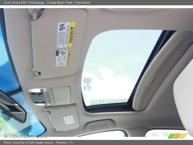 Crystal Black Pearl / Parchment 2014 Acura RDX Technology