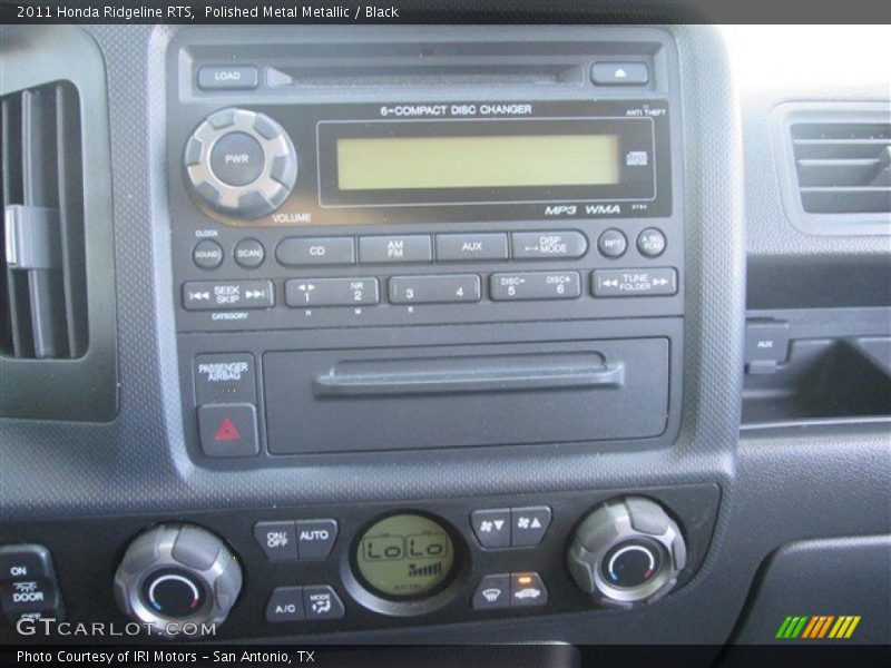 Polished Metal Metallic / Black 2011 Honda Ridgeline RTS