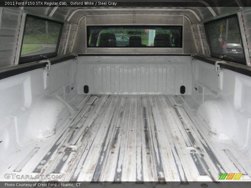Oxford White / Steel Gray 2011 Ford F150 STX Regular Cab