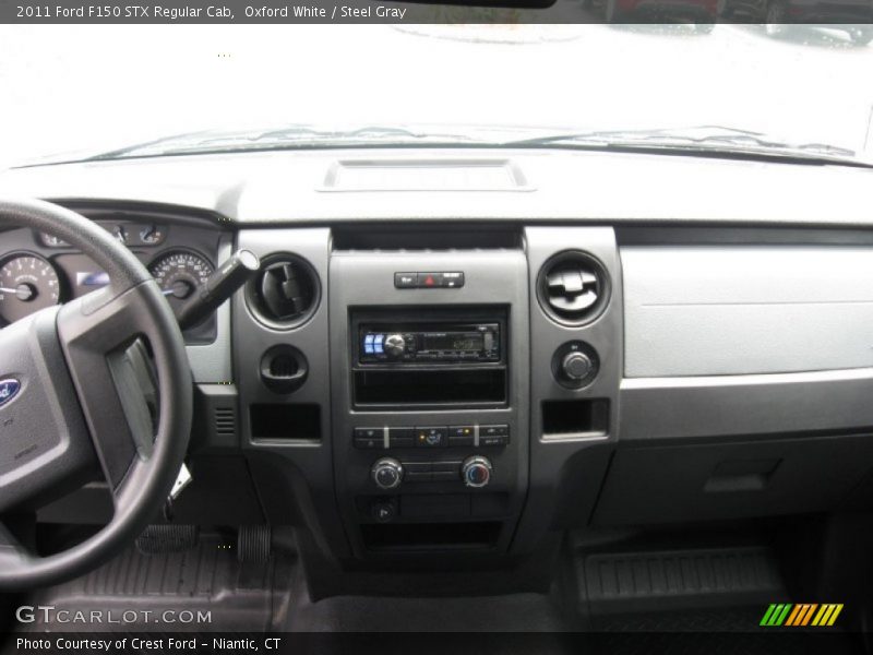 Oxford White / Steel Gray 2011 Ford F150 STX Regular Cab