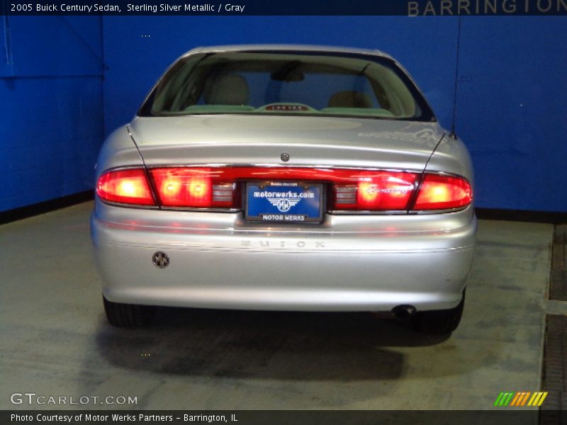 Sterling Silver Metallic / Gray 2005 Buick Century Sedan