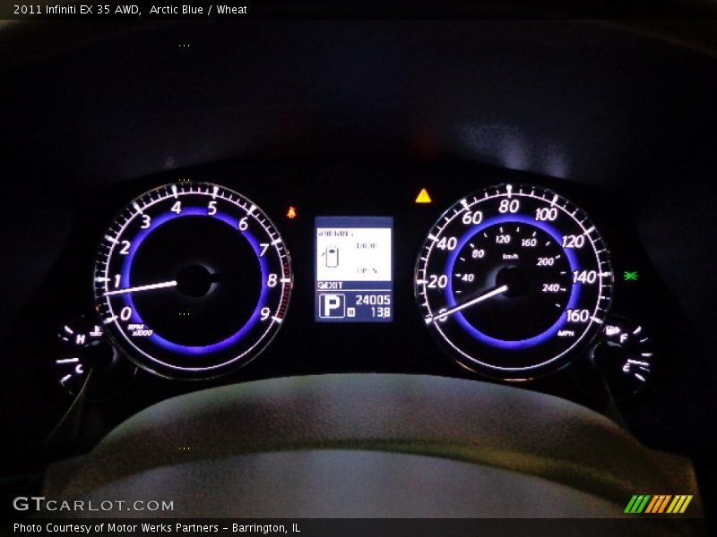  2011 EX 35 AWD 35 AWD Gauges
