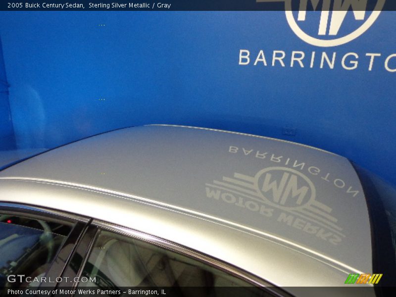 Sterling Silver Metallic / Gray 2005 Buick Century Sedan