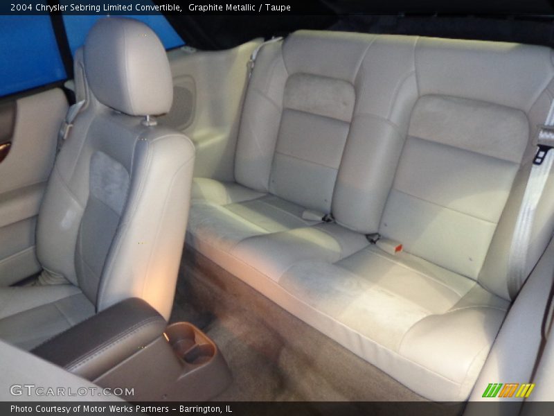Graphite Metallic / Taupe 2004 Chrysler Sebring Limited Convertible