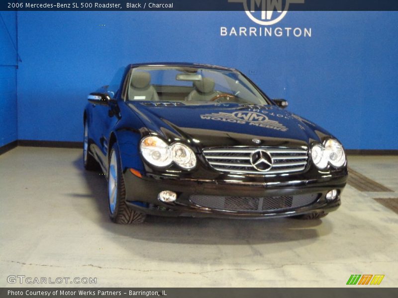 Black / Charcoal 2006 Mercedes-Benz SL 500 Roadster