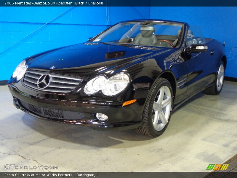 Black / Charcoal 2006 Mercedes-Benz SL 500 Roadster