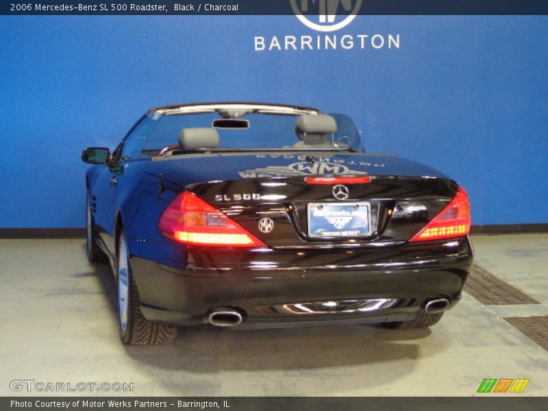 Black / Charcoal 2006 Mercedes-Benz SL 500 Roadster