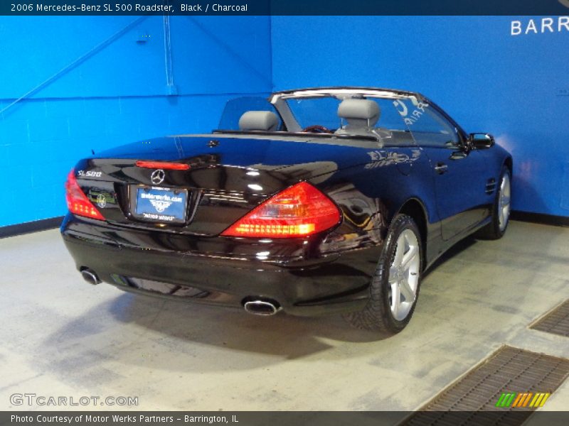 Black / Charcoal 2006 Mercedes-Benz SL 500 Roadster