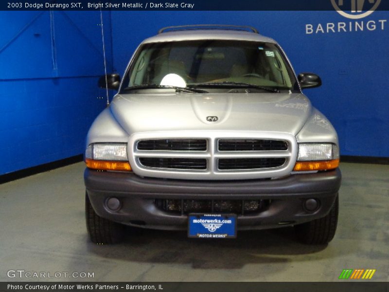 Bright Silver Metallic / Dark Slate Gray 2003 Dodge Durango SXT
