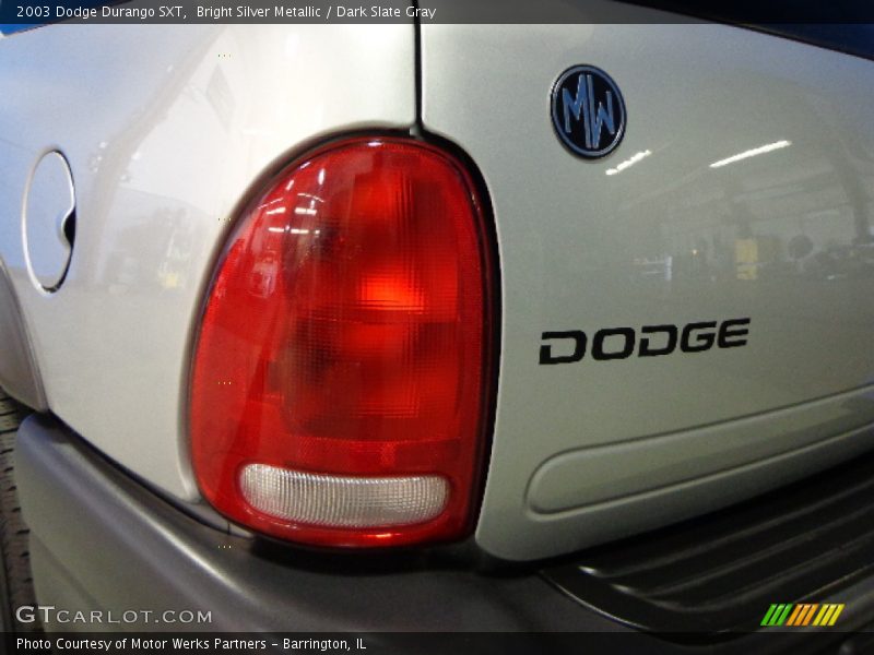 Bright Silver Metallic / Dark Slate Gray 2003 Dodge Durango SXT
