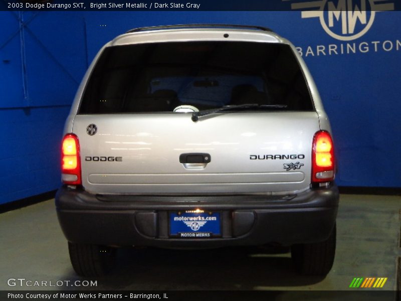 Bright Silver Metallic / Dark Slate Gray 2003 Dodge Durango SXT