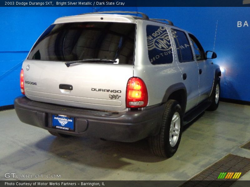 Bright Silver Metallic / Dark Slate Gray 2003 Dodge Durango SXT