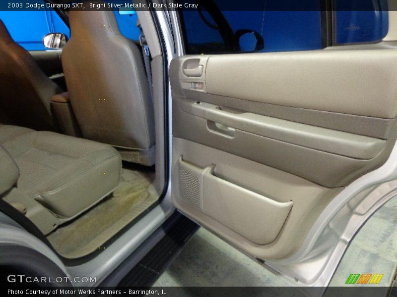 Bright Silver Metallic / Dark Slate Gray 2003 Dodge Durango SXT