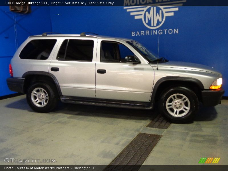 Bright Silver Metallic / Dark Slate Gray 2003 Dodge Durango SXT