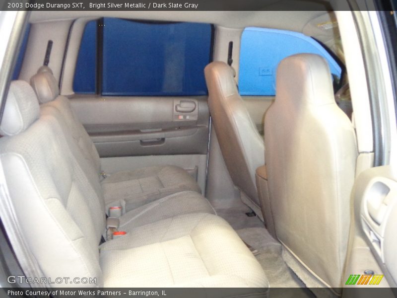 Bright Silver Metallic / Dark Slate Gray 2003 Dodge Durango SXT