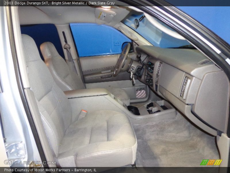 Bright Silver Metallic / Dark Slate Gray 2003 Dodge Durango SXT