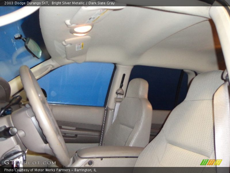 Bright Silver Metallic / Dark Slate Gray 2003 Dodge Durango SXT