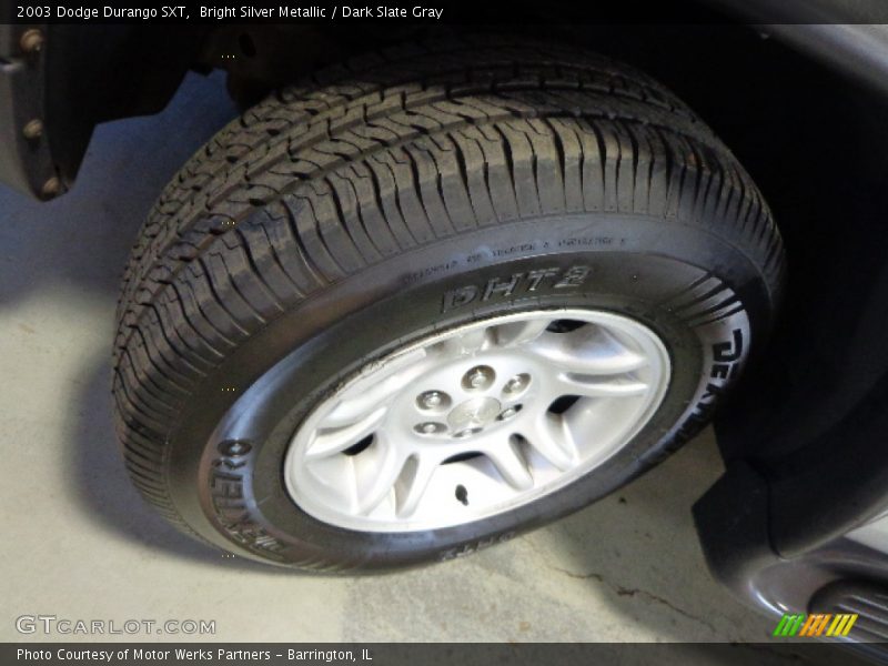 Bright Silver Metallic / Dark Slate Gray 2003 Dodge Durango SXT